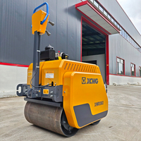 XMR060 Compact pour Rouleau Compacteur Vibratoire à Double Tambour, Moteur Diesel Refroidi par Air, Pompe Changfa, Fréquence de Vibration 75 Hz, Économie d'Énergie
