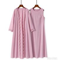 Abaya pour femmes musulmanes, robe longue islamique modeste avec perles et lacets, pour l'Aïd, le Ramadan, la prière, style Moyen-Orient, Telekung