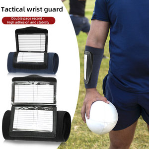 Manufacturer <strong>Custom</strong> Wholesale Playbook Wristband with <strong>Card</strong> Great for Football Plays Baseball <strong>Calls</strong> All Sports - Product Image 2