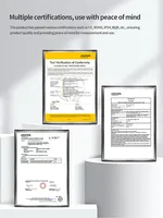 Enregistreur de données de température et d'humidité UNI-T A56 BT pour hygromètre numérique avec stockage de données 64000 enregistrements IP54