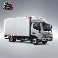Camionnette de fret fermée Foton Aumark 156HP 4 tonnes 4x2, camionnette légère