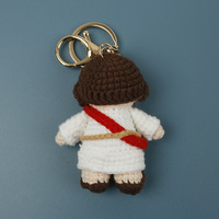 Tricot et crochet, Vierge Marie au crochet, Mère Marie, Amigurumi, Poupée chrétienne en peluche, Jésus, Notre-Dame de Guadalupe, Porte-clés chrétiens