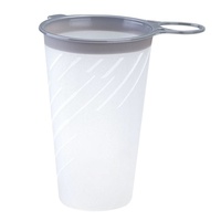 Gobelet souple pliable personnalisé en TPU 200 ml pour la course à pied et les activités de plein air hors route