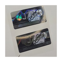 Étiquettes holographiques adhésives chimiques imprimées sur mesure (autocollants) multi-surfaces, flacon de 10 ml, impression sérigraphique PET