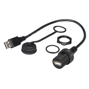 Không thấm nước <span class=keywords><strong>USB</strong></span> Cable Bảng điều chỉnh núi <span class=keywords><strong>USB</strong></span> Một Nam để nữ cáp mở rộng dây dữ liệu với bụi-proof Bìa - Product Image 1
