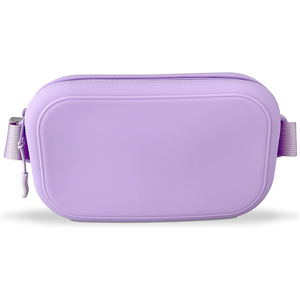 Sac banane bandoulière en silicone doux au toucher, résistant à l'eau - Product Image 1