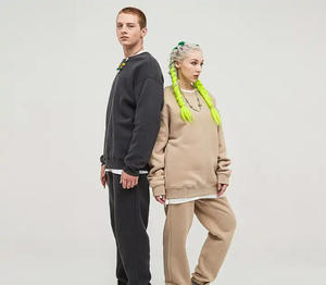 BE330T 2022 Mode Urbaine de Haute Qualité Respirant Hommes Jogger Suits Sweat-shirts à Capuche Manches Longues Ensemble Deux Pièces Automne - Product Image 5