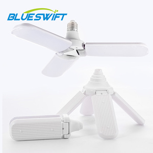 3 feuilles 45W Pliable Pale de Ventilateur A MENÉ <span class=keywords><strong>la</strong></span> Lampe D'ampoule - Product Image 1