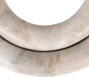 Juego de <span class=keywords><strong>2</strong></span> salvamanteles de mármol marrón antiguo Creative Co-Op - Product Image 4