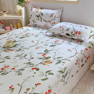 Última Llegada: Sábana Ajustable de Algodón Elástica para Todas las Estaciones, Ropa de Cama para Adultos, Color Sólido, Uso Hospitalario, Ultra Suave, Moderna - Product Image 5