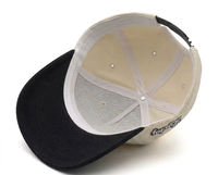 Cappellino da Baseball in Cotone a 5 Pannelli con Logo Personalizzato ODM OEM, Motivo a Pois in Tessuto di Cotone, Stile Dobby con Ricamo a Mano