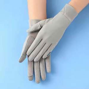Guantes de Verano para Mujer con Protección UV, para Pantalla Táctil, Transpirables, de Seda de Hielo, para Conducir - Product Image 2