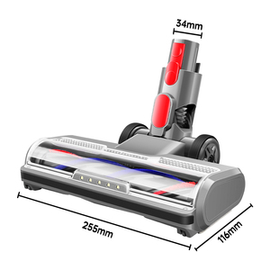 Tête de brosse à rouleau électrique avec entraînement direct pour Dysons V7 V8 V10 V11 V15 Accessoires de brosse électrique Buse de sol pour <span class=keywords><strong>aspirateur</strong></span> - Product Image 6