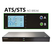 Harga Spesial YESEEDER Smart ATS Automatic Transfer Switch Dual A/B Sumber Daya 220V 8 Soket Manual Auto Switching Rak Mount