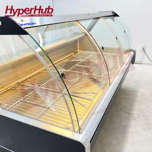 Exhibidor <span class=keywords><strong>Horizontal</strong></span> Refrigerado para Carnicería, Exhibición Comercial de Carnes Frescas Cortadas, Refrigerador para Carnes en Rodajas, Enfriador con Enfriamiento Directo - Product Image 6