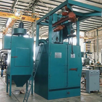 Q376 Abrators de doble gancho Máquina de granallado de gancho se puede personalizar