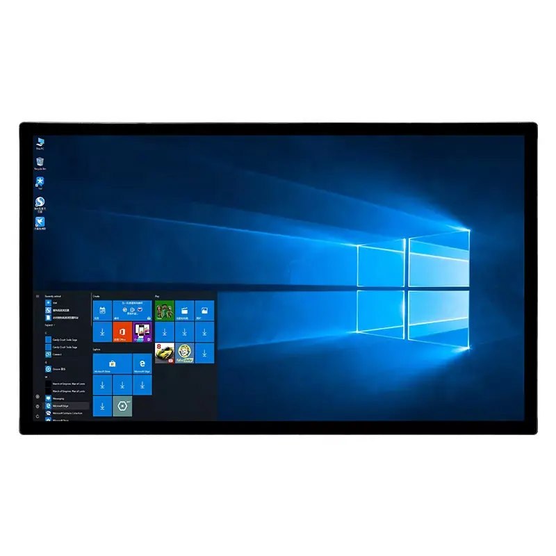 Tudo em um PC industrial do painel do tela táctil com tela táctil do LCD do sistema de Windows para o uso interno