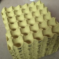 Machine semi-automatique pour la fabrication de barquettes à œufs de petite taille pour usage agricole, 1000 pièces/heure, machine à emballer en pulpe moulée à partir de papier recyclé