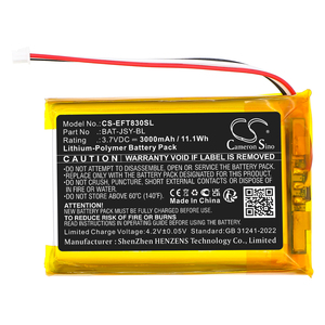 Batería para Monitor de Bebé Eufy SpaceView E110 T8300-M <span class=keywords><strong>HelloBaby</strong></span> HB40 HB6250 - Product Image 4