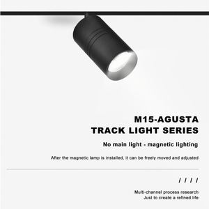 Cri 90Ra 48V Rail per interni installazione semplice <span class=keywords><strong>lampada</strong></span> da ufficio per ufficio <span class=keywords><strong>lampada</strong></span> a pannello magnetico illuminazione a binario magnetico a Led - Product Image 6