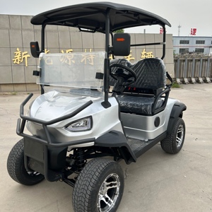 Voiturette de <span class=keywords><strong>golf</strong></span> 2 places au design premium, batterie Li-ion, chargeur intelligent, panneau solaire, batterie sans entretien, autonomie de 100 km - Product Image 2