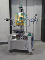 Máquina de Estampado en Caliente Semiautomática con Mesa Deslizante para Plástico, Papel, Cuero, Metal, Lámina Dorada, Neumática, Certificación CE, Tensión de Lámina