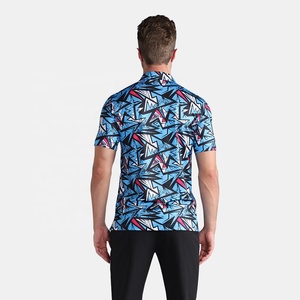 Polo en polyester et élasthanne avec logo personnalisé Golthan, vente en gros, <span class=keywords><strong>grande</strong></span> <span class=keywords><strong>taille</strong></span>, broderie de logo - Product Image 3