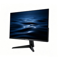 Moniteur de jeu QHD OEM 27 pouces 2K 1440p 200Hz pour ordinateur de bureau, base fixe, noir, sans bordure