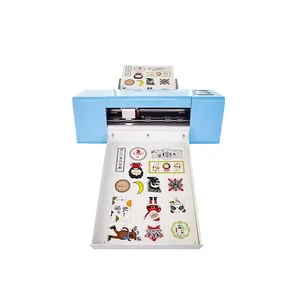 Auto Feeding Digital Sheet A3 Vine Adhesive Half Cut Sticker Automatical Small Label Cutting Machine for Small Businesses