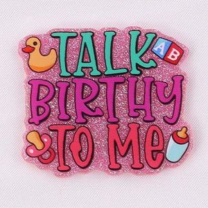 รอกม้วนป้ายแบบพับเก็บได้พร้อมที่ยึดและอุปกรณ์เสริมสำหรับนักออกแบบอะคริลิกพลาสติกแวววาวแบบกำหนดเอง - Product Image 3