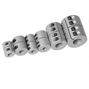 Aluminum Disc Coupling One-Piece Clamping Synchronous Ball Screw <b>Engraving</b> <b>Machine</b> Motor Coupler Nonstandard - Product Image 1