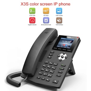 Système <span class=keywords><strong>de</strong></span> téléphone <span class=keywords><strong>IP</strong></span> SIP Fanvil X301g, écran couleur 2,4 pouces, prend en charge l'installation sur bureau et mur, produit VoIP - Product Image 2