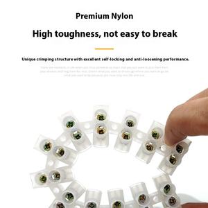 X3 serisi plastik naylon PA klemensler 3/5/10/20/30/60/80/100/150A-12 kablolama sıra tel konektörü - Product Image 3