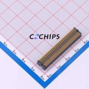 TOLC-130-02-L-Q-A Wire-to-Board Pin Header SMD Connector Vertical Mount 4 1.27mm Phosphor Bronze - Product Image 2