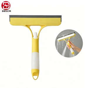 Limpiacristales con chorro de agua para coche, escobilla de goma para limpieza de duchas y baños - Product Image 5