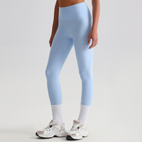 Damen-Sportleggings in voller Länge, entworfen für europäische und amerikanische Kunden, hoher Bund, formend für die Hüfte, große Elastizität, schlank machend.