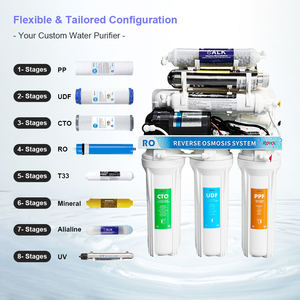 Sistema de Agua Potable de Ósmosis Inversa con <span class=keywords><strong>Filtro</strong></span> de Agua de 7 Etapas y 75 100 GPD con <span class=keywords><strong>Filtro</strong></span> de Remineralización Mineral - Product Image 5