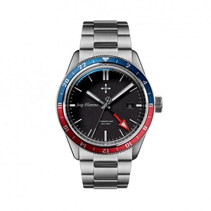 <span class=keywords><strong>Montre</strong></span> de plongée de luxe GMT pour <span class=keywords><strong>homme</strong></span>, <span class=keywords><strong>automatique</strong></span>, superluminescente, sportive, <span class=keywords><strong>montre</strong></span>-bracelet - Product Image 1