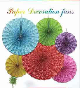Ensemble de décorations en <span class=keywords><strong>papier</strong></span> multicolores, éventails en <span class=keywords><strong>papier</strong></span> suspendus, rosettes en <span class=keywords><strong>papier</strong></span> pour la décoration murale de fête - Product Image 4