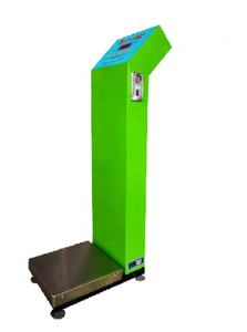 सिक्का संचालित स्वचालित सामान पैकेज वजन पैमाने पर इलेक्ट्रॉनिक वजन मशीन - Product Image 5