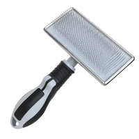 Brosse autonettoyante pour enlever les poils d'animaux, pour le toilettage des chiens et des chats, élimine les poils lâches