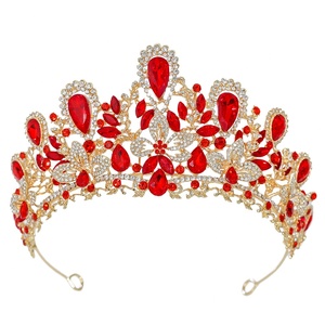 มงกุฎคริสตัลสี<span class=keywords><strong>ขาว</strong></span>ประดับเพชรแบบ QS Cross-border สำหรับงานแต่งงาน เครื่องประดับผมสำหรับเจ้าสาวในพิธีบรรลุนิติภาวะ - Product Image 2