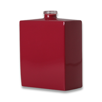 Botol parfum merah wewangian mewah desain baru 50Ml 30Ml krim perawatan kulit harga pabrik murah