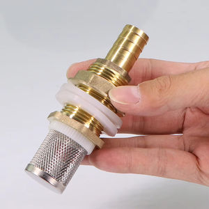 1/2 "6-19mm 3/4" 황동 탑 공동 물 탱크 어댑터 정원 관개 수족관 어항 용 스테인레스 스틸 필터 스크린 - Product Image 6