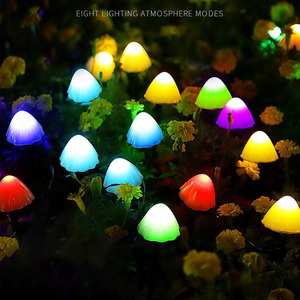 Cắm nấm Chuỗi đèn LED năng lượng mặt trời chuỗi đèn ngoài trời không thấm nước trang trí đèn sân vườn cho kỳ nghỉ Đảng - Product Image 3