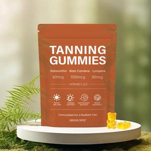 Offre Spéciale : Gommes Bronzantes 180g – Accélérateur de Bronzage pour l'Extérieur, Protection UV Contre les Coups de Soleil, Unifie <span class=keywords><strong>le</strong></span> Teint, Complément Autobronzant - Product Image 1