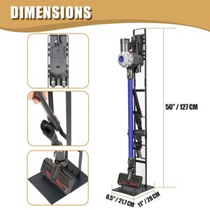 <span class=keywords><strong>Support</strong></span> <span class=keywords><strong>de</strong></span> <span class=keywords><strong>rangement</strong></span> pour aspirateur <span class=keywords><strong>Support</strong></span> <span class=keywords><strong>de</strong></span> sol sans poinçonnage <span class=keywords><strong>Support</strong></span> réglable en hauteur pour Dysons V12 <span class=keywords><strong>V11</strong></span> V10 V15 - Product Image 5