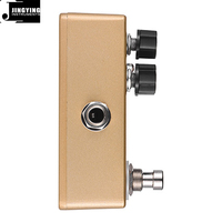 Jingying 2025 Mini pédales de guitare série Golden Horse Overdrive/Boost pédale d'effet de guitare électrique pièces et accessoires de guitare