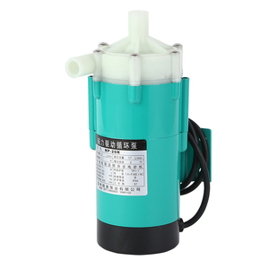 Pompe à entraînement magnétique haute température la plus vendue, tête en PP, pompe de circulation magnétique pour produits chimiques MP-20R 27/32 L/min, électrolyse - Product Image 2