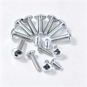 Tornillo de máquina Phillips de cabeza truss TM de acero al carbono de alta calidad, galvanizado en zinc, disponible en varios tamaños - Product Image 5